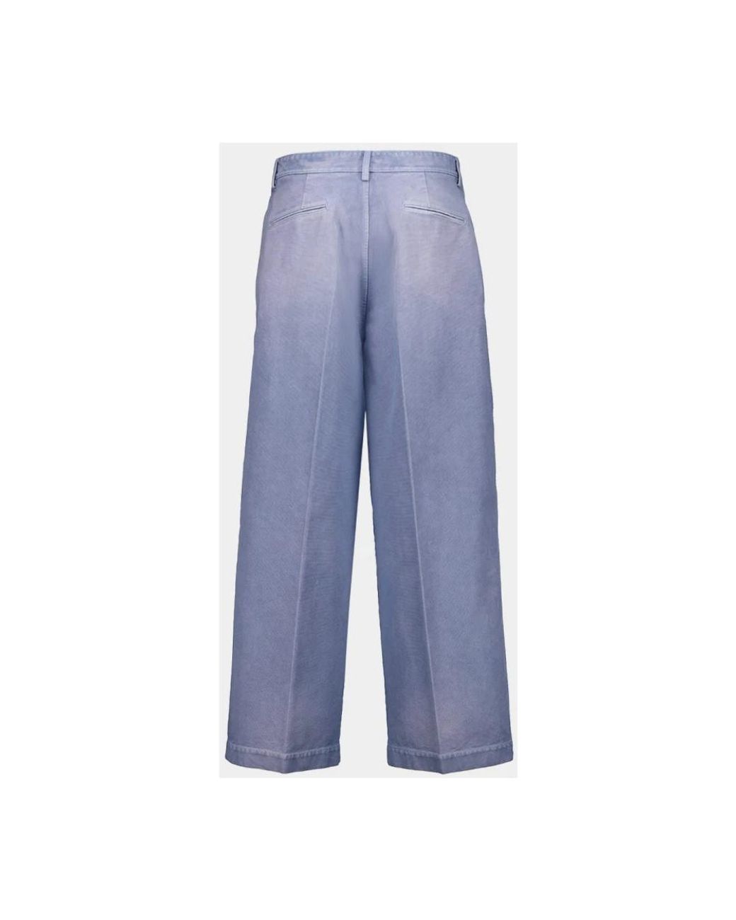 Marni Blue Wide Trousers for men