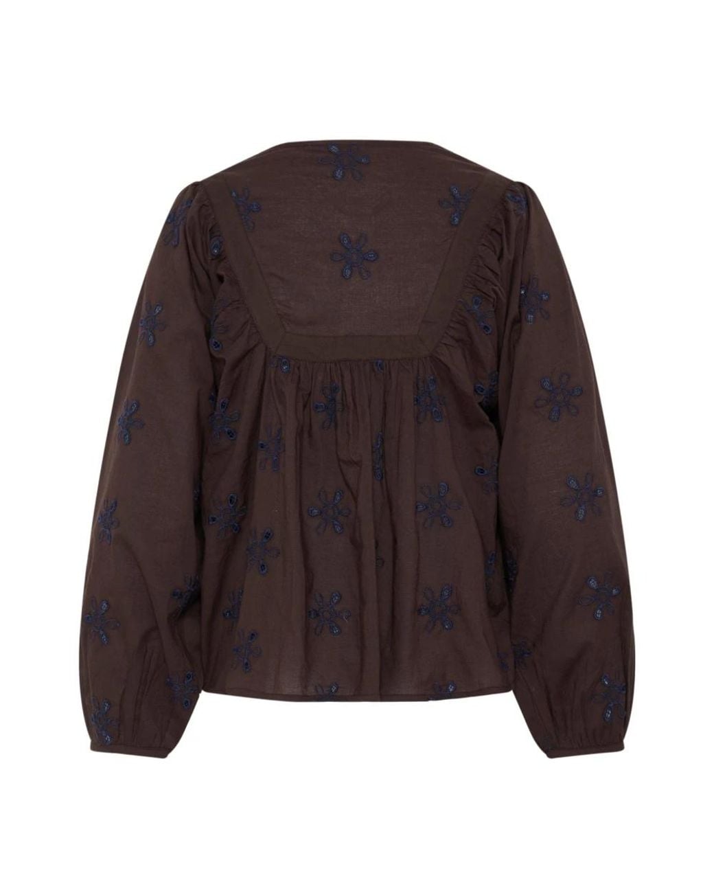 Blouses di Ichi in Brown