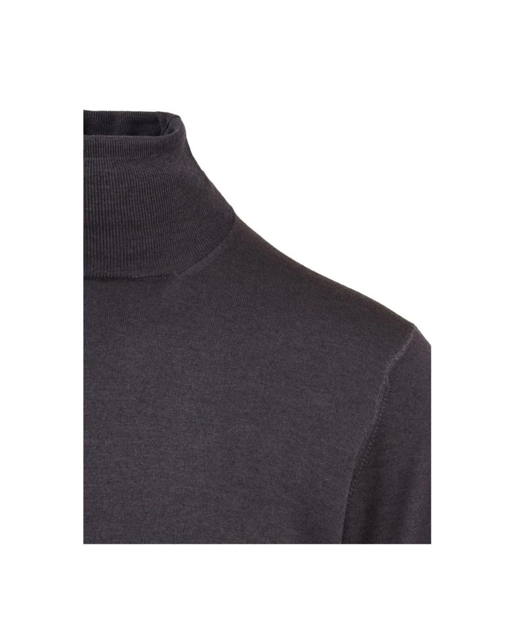 FILIPPO DE LAURENTIIS Blue Turtlenecks for men