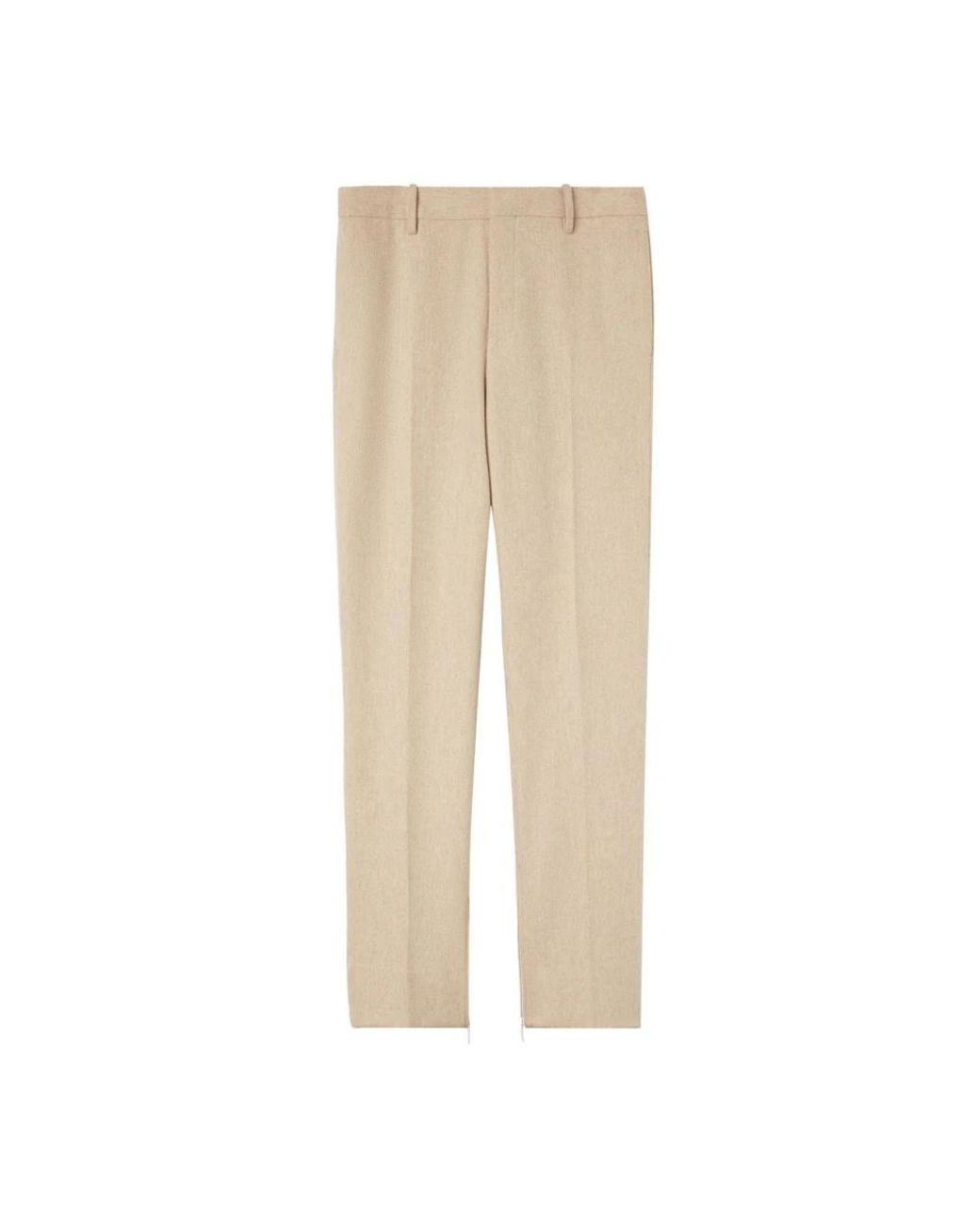 Off-White c/o Virgil Abloh Natural Straight Trousers for men