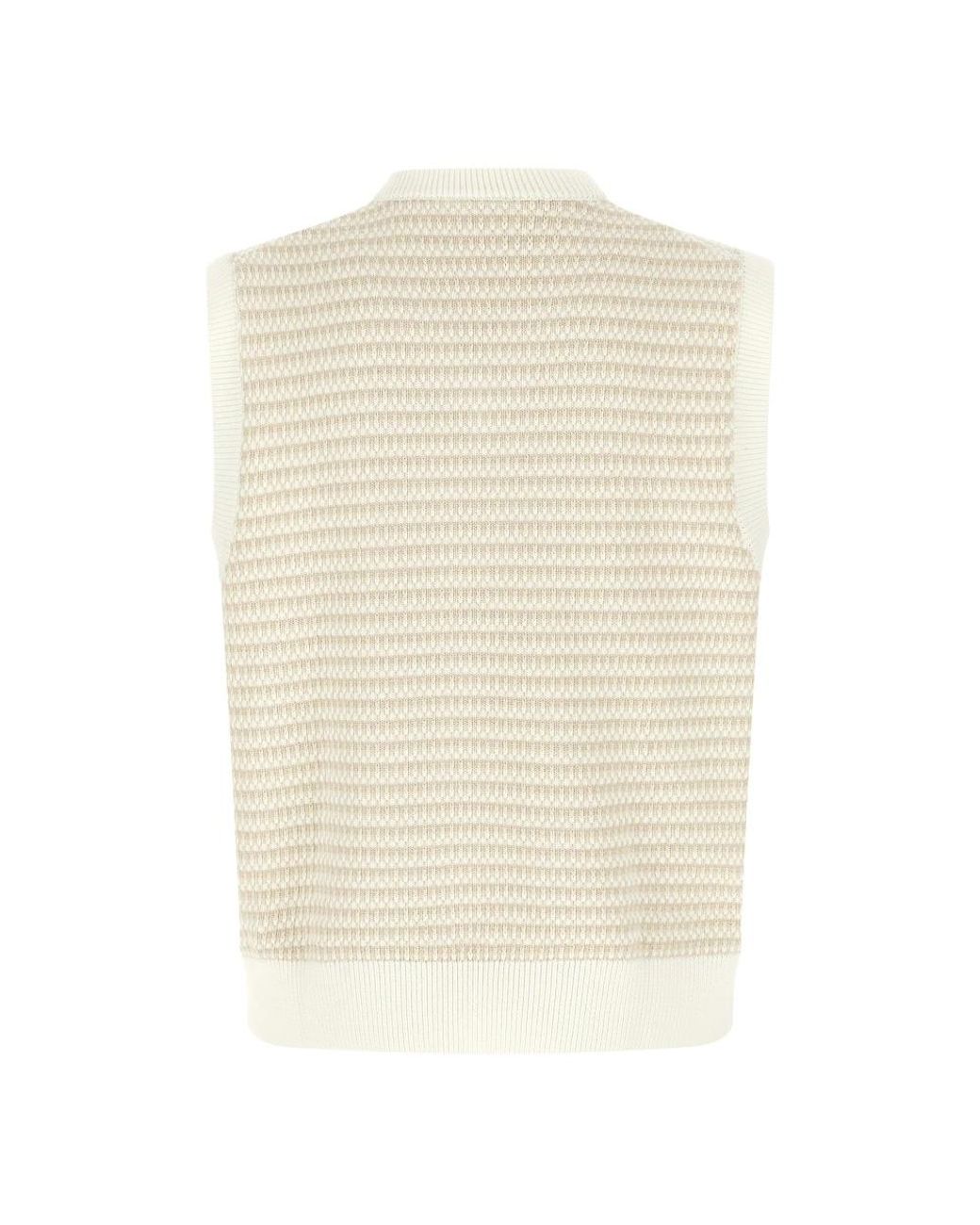 Lacoste Natural Sleeveless Jumpers for men