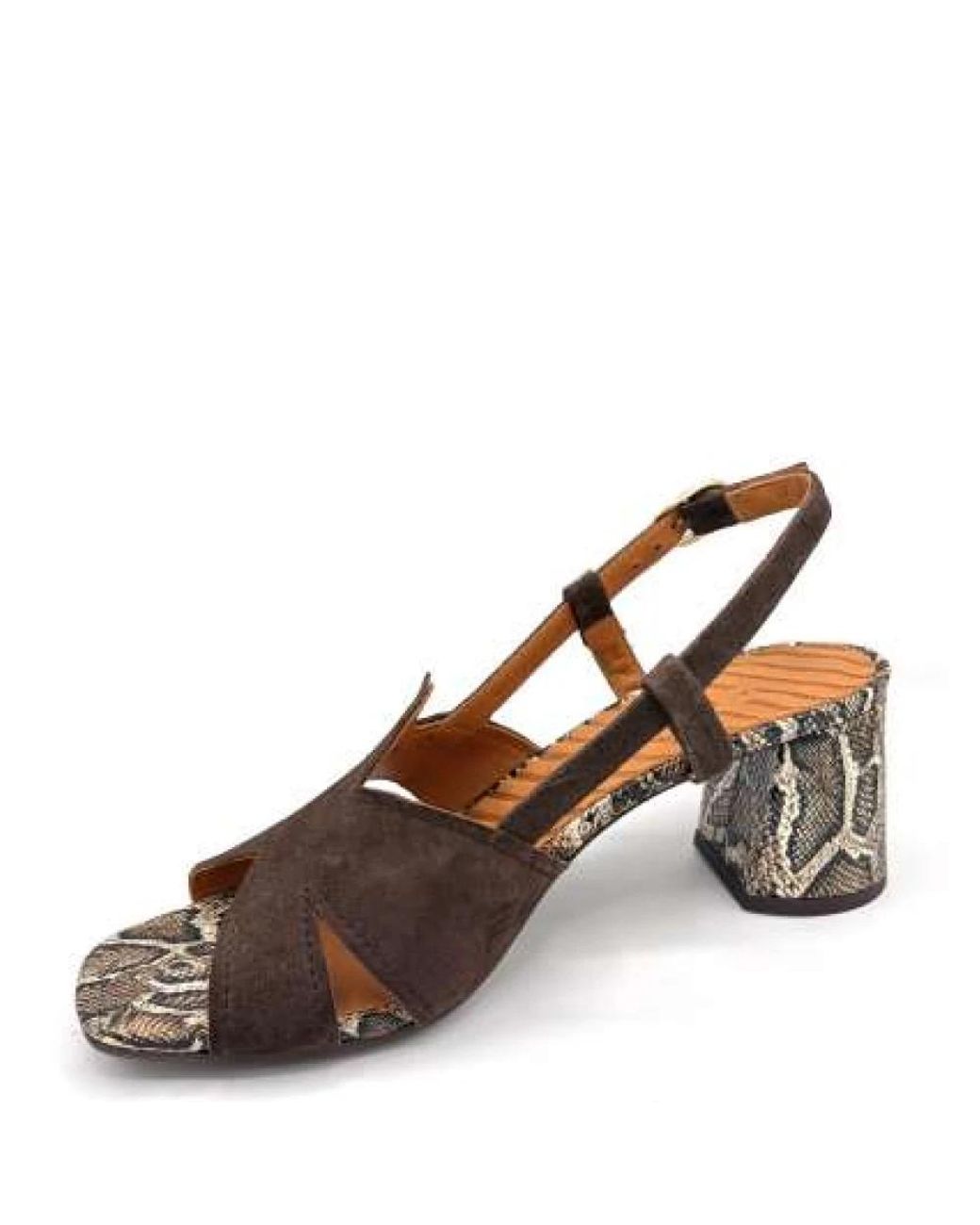 Chie Mihara Brown High Heel Sandals