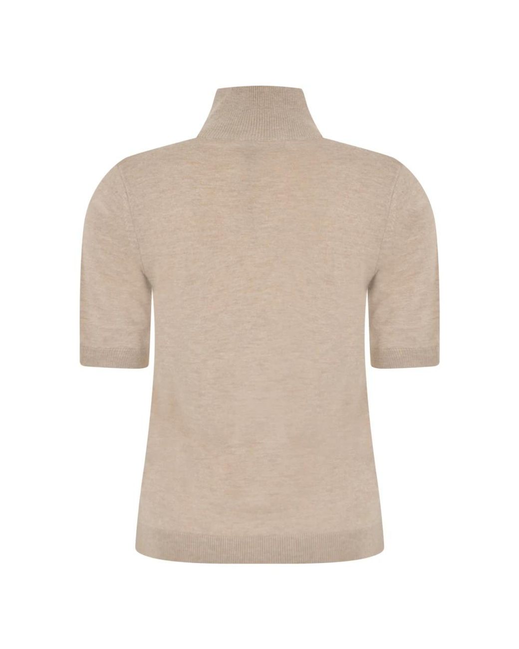 Max Mara Natural Turtlenecks