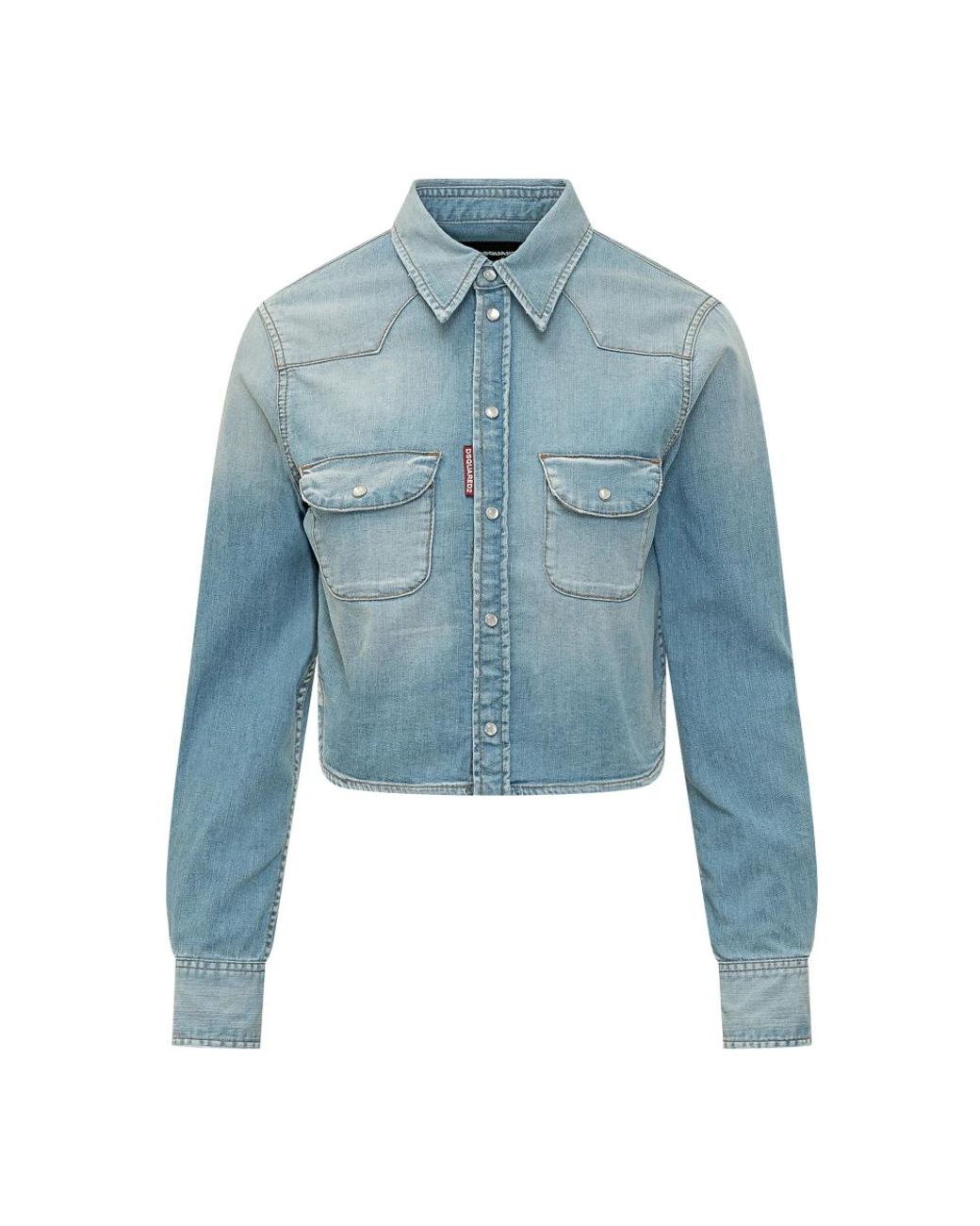 Denim Shirts DSquared² de color Blue