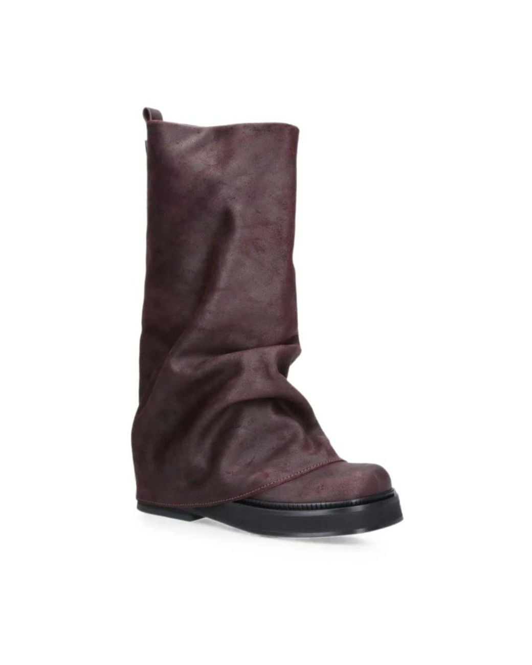 The Attico Brown High Boots