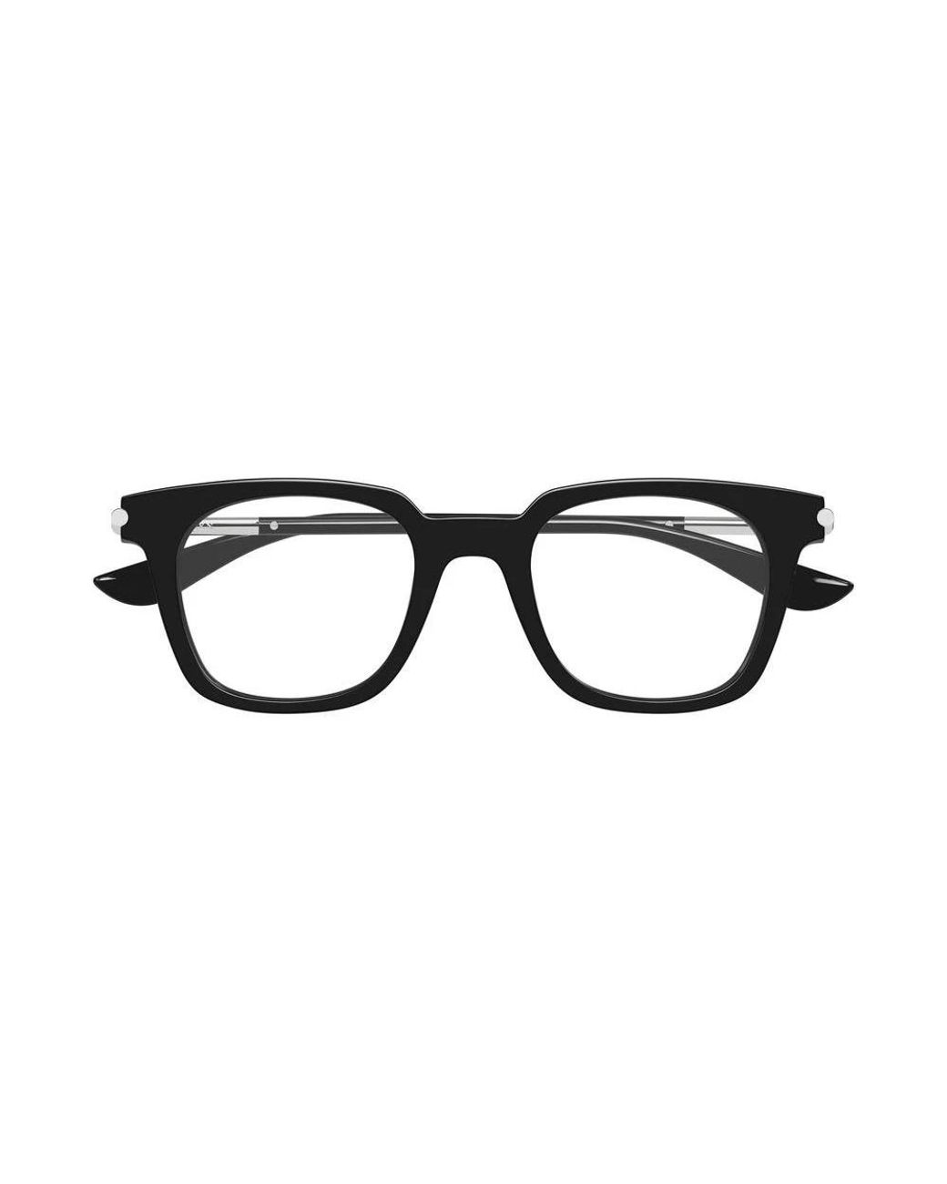 McQueen Black Glasses