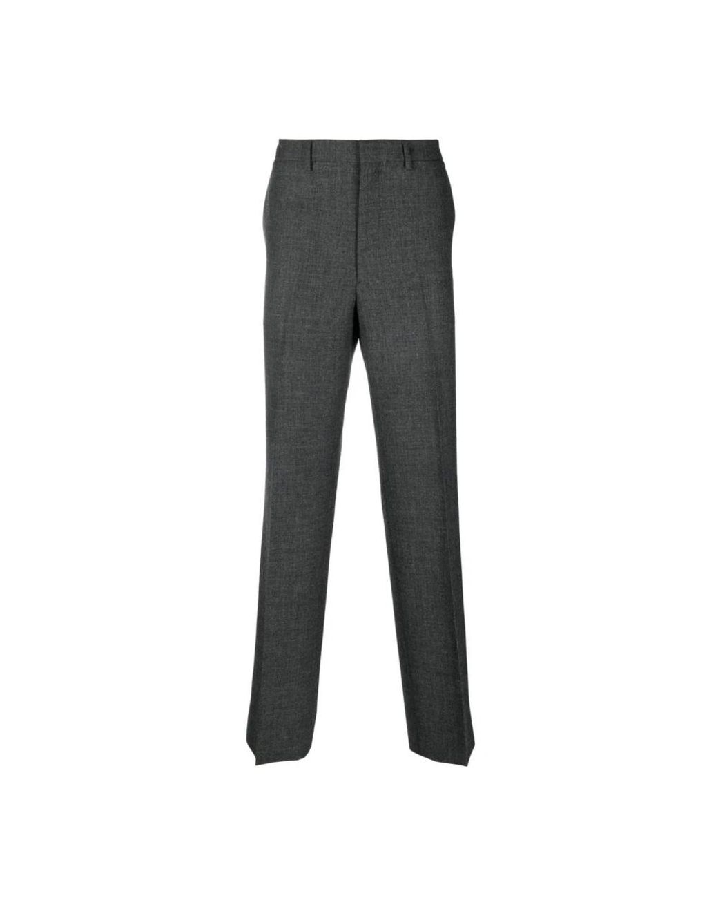 Prada Gray Suit Trousers for men