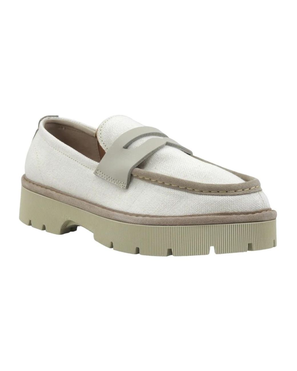 Pànchic White Loafers