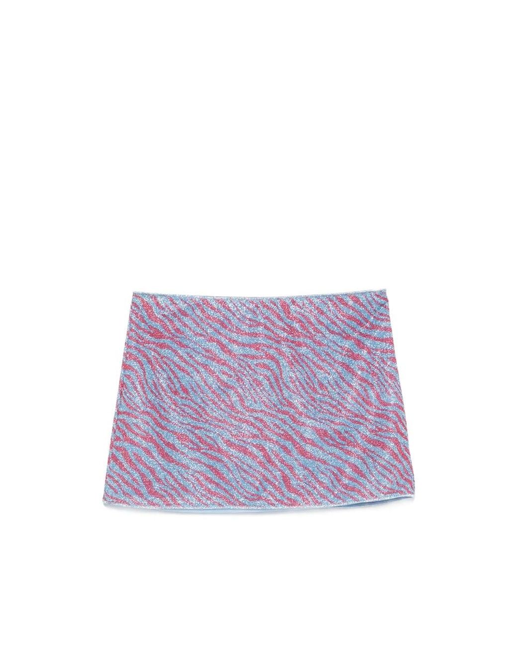 Oseree Purple Short Skirts