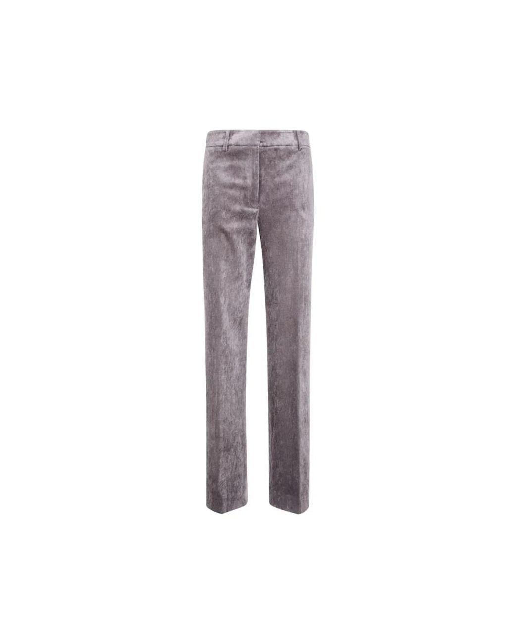 Antonelli Prunelli Rechte Broek in het Gray