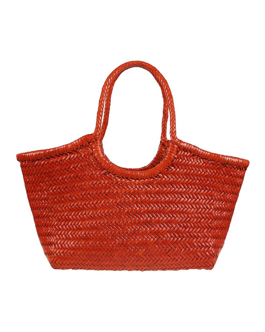 Tote Bags di Dragon Diffusion in Red