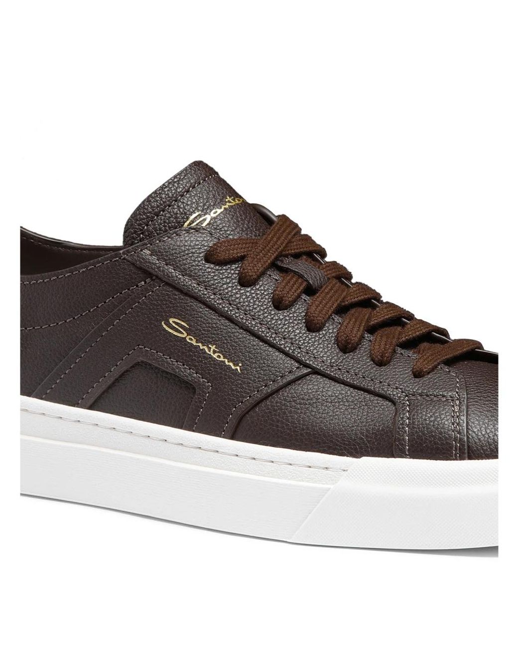 Sneakers Santoni pour homme en coloris Brown