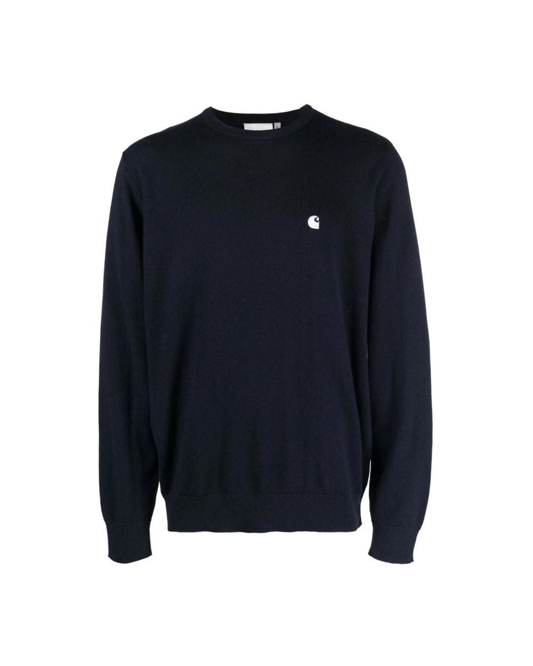Carhartt Blue Round-Neck Knitwear for men