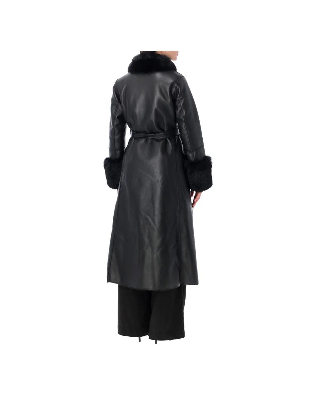Urbancode Black Belted Coats