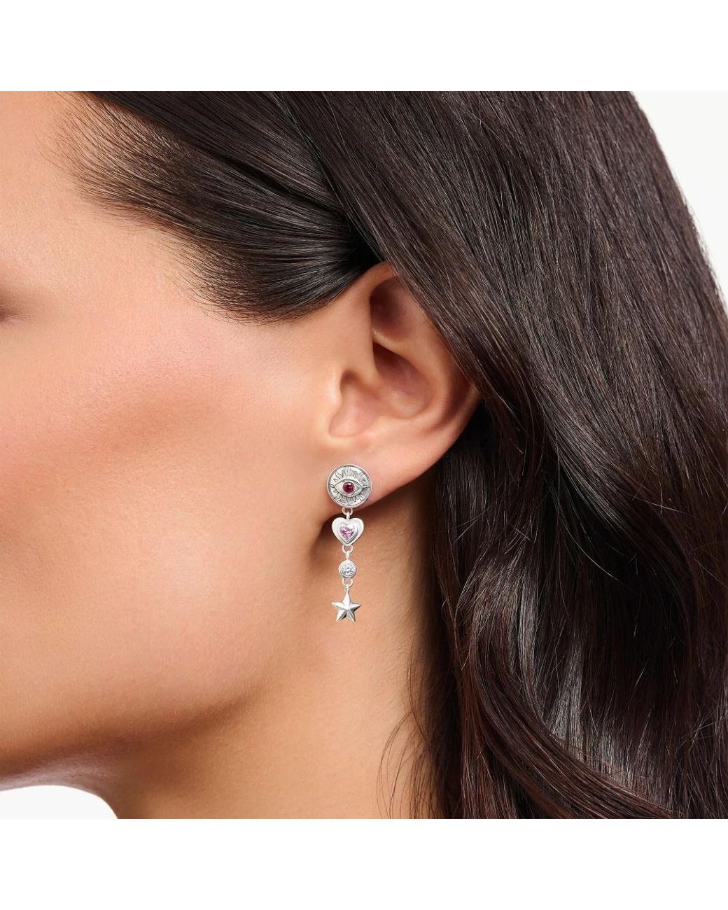 Thomas Sabo White Earrings