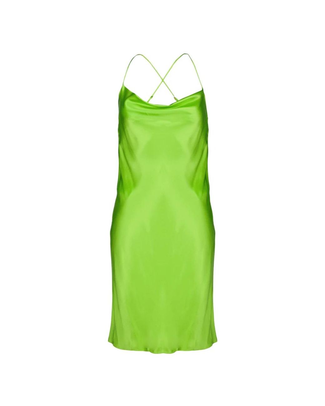 Saint Laurent Green Party Dresses