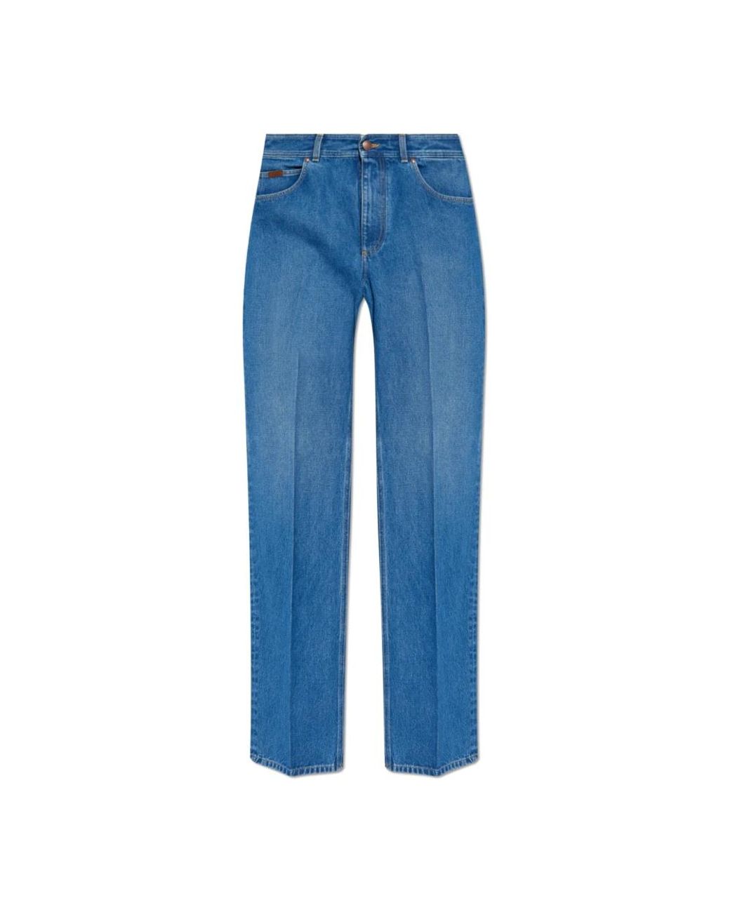 Tod's Jeans ,Blauw ,Katoen Straight Jeans in het Blue voor heren
