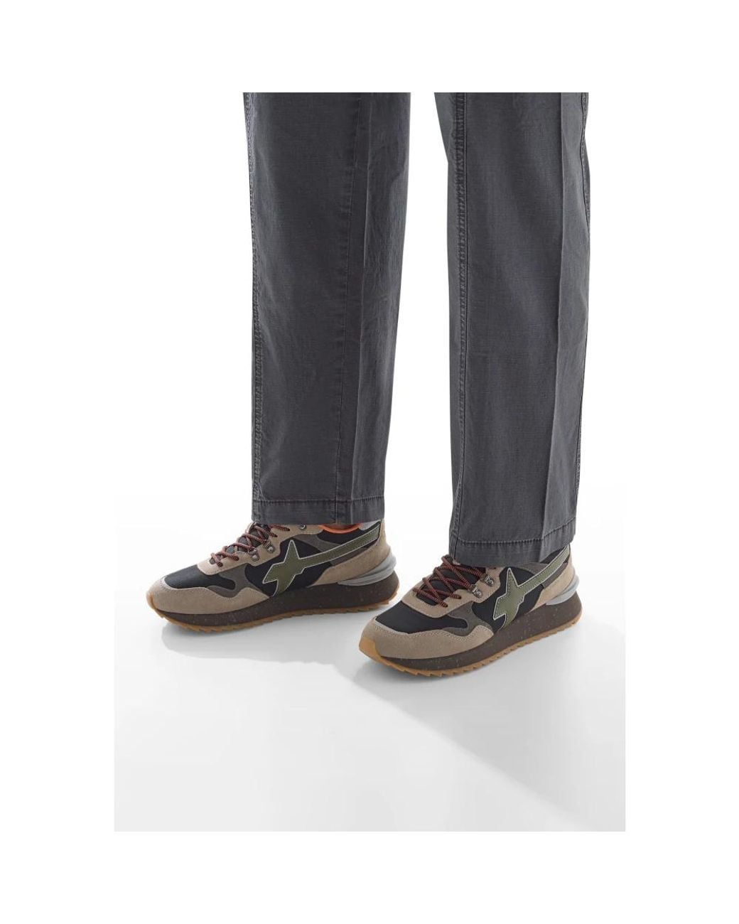 W6yz Brown Sneakers for men