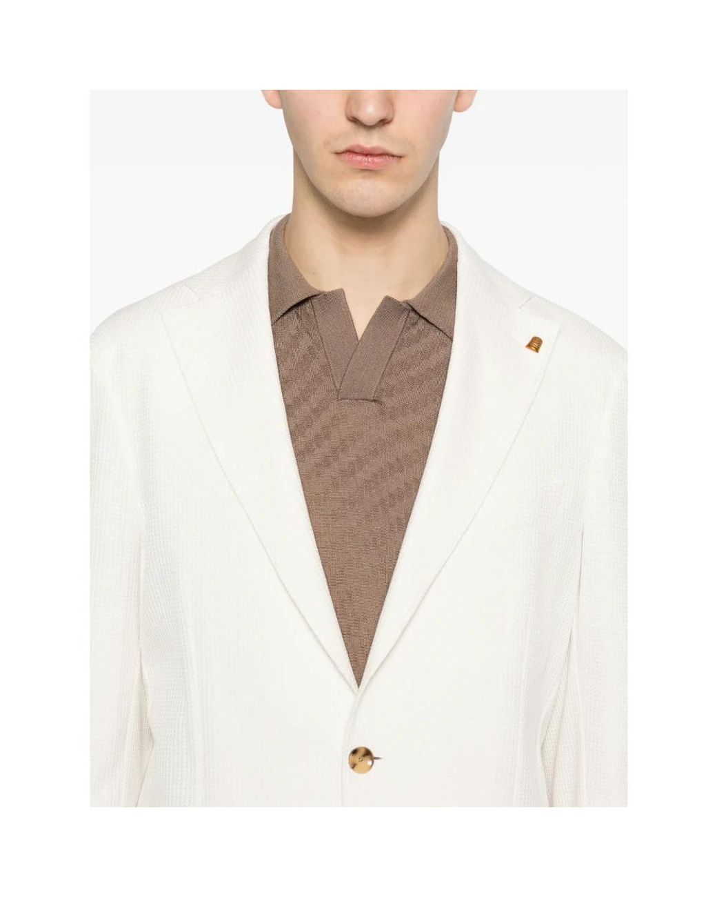 Sartoria Latorre White Blazers for men