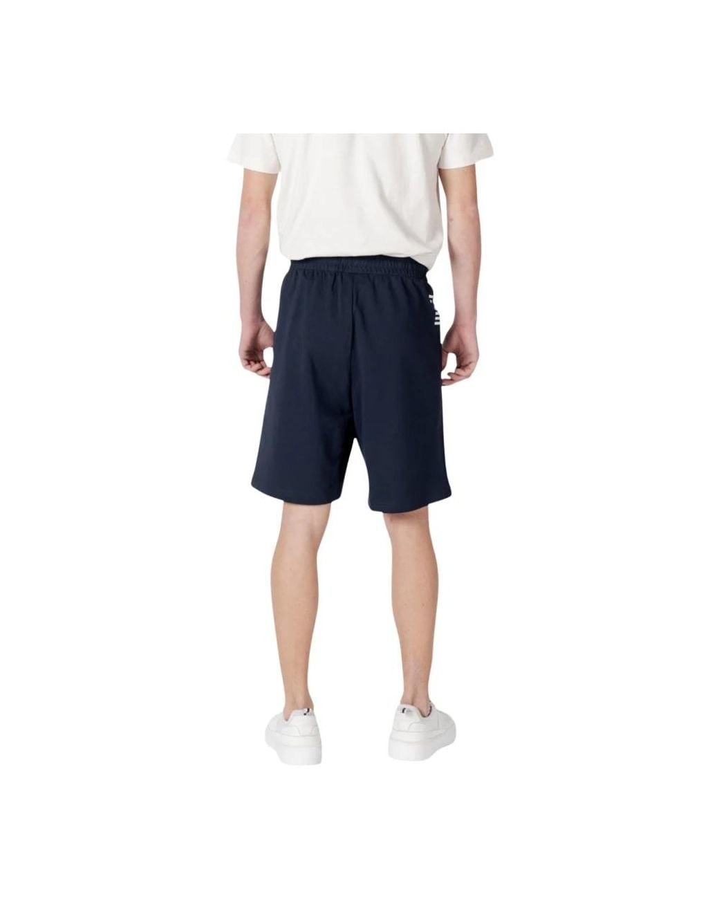 EA7 Blue Casual Shorts for men