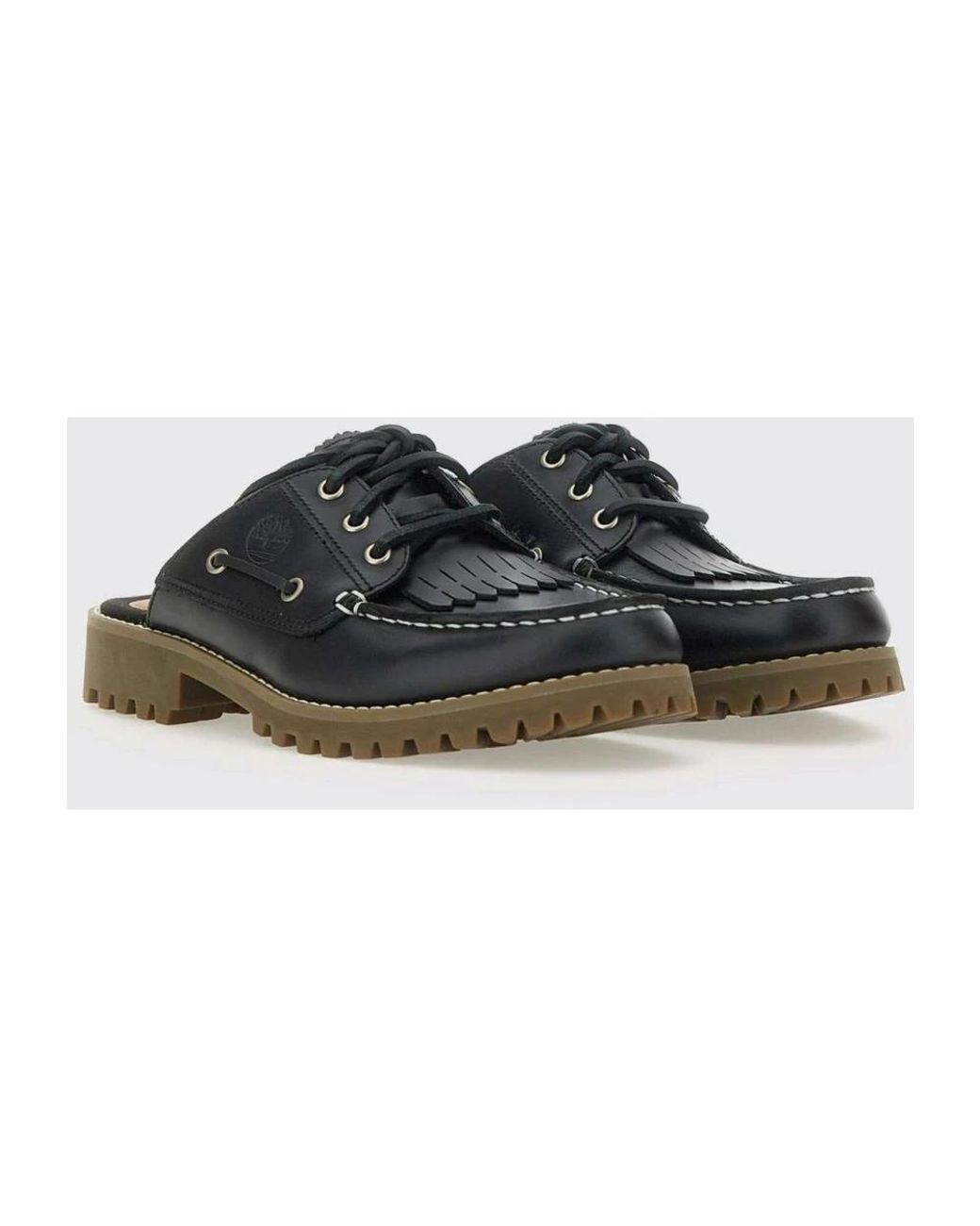 Timberland Black Mules