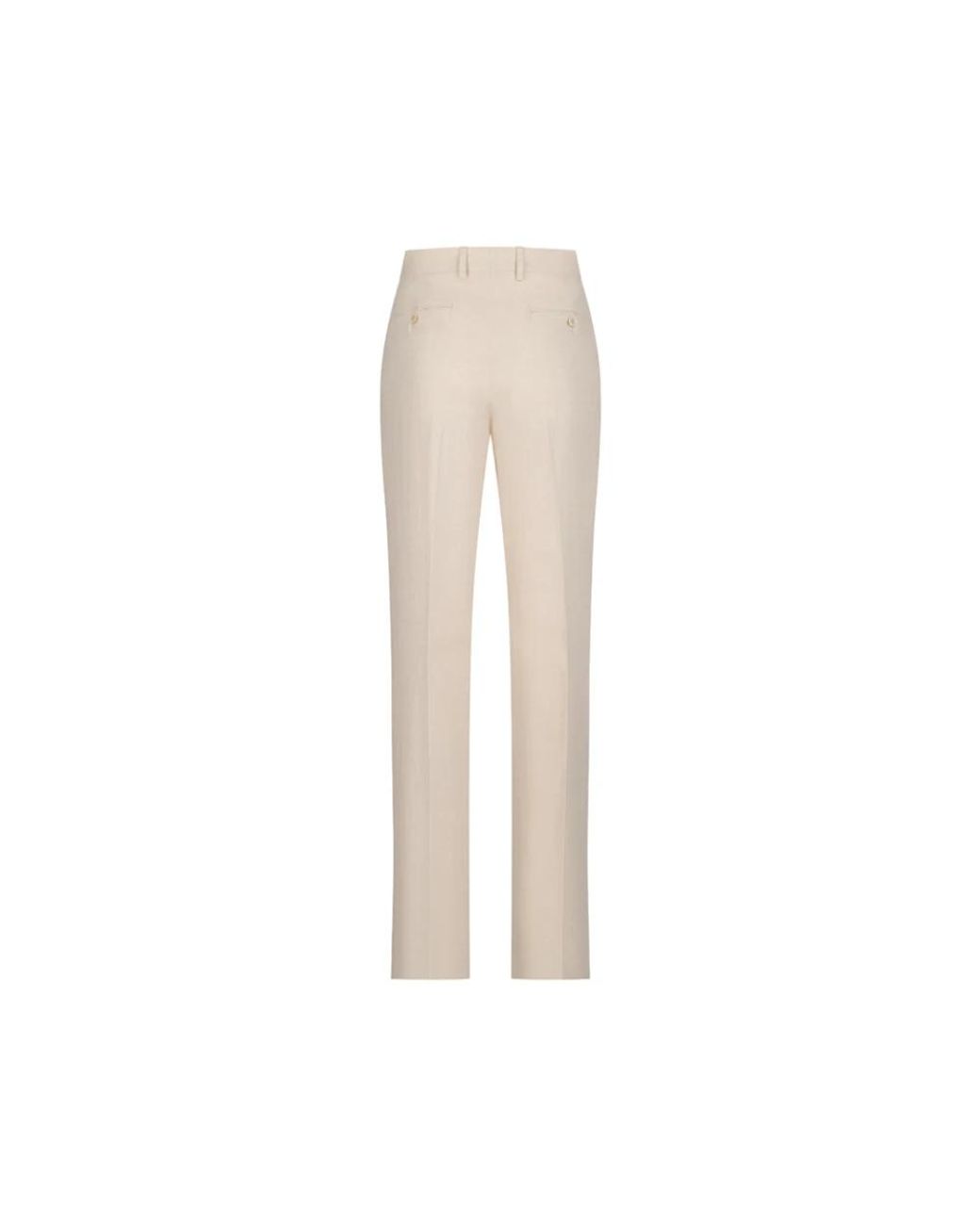 Lardini White Suit Trousers for men