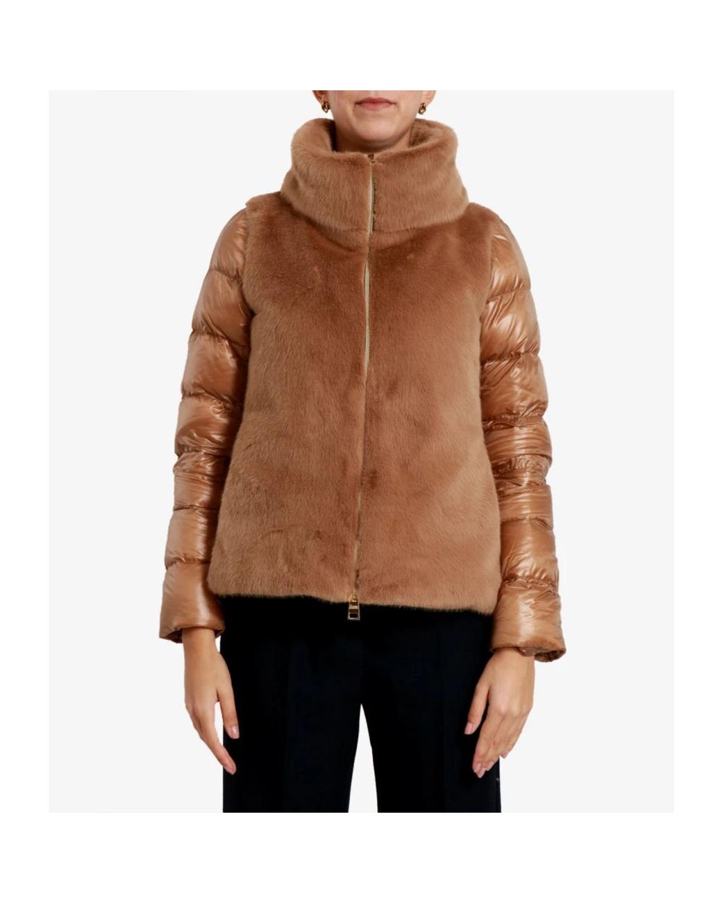 Down Jackets di Herno in Brown