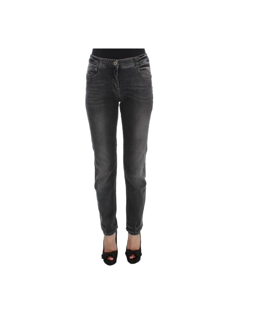 Ermanno Scervino Black Slim Fit Jeans