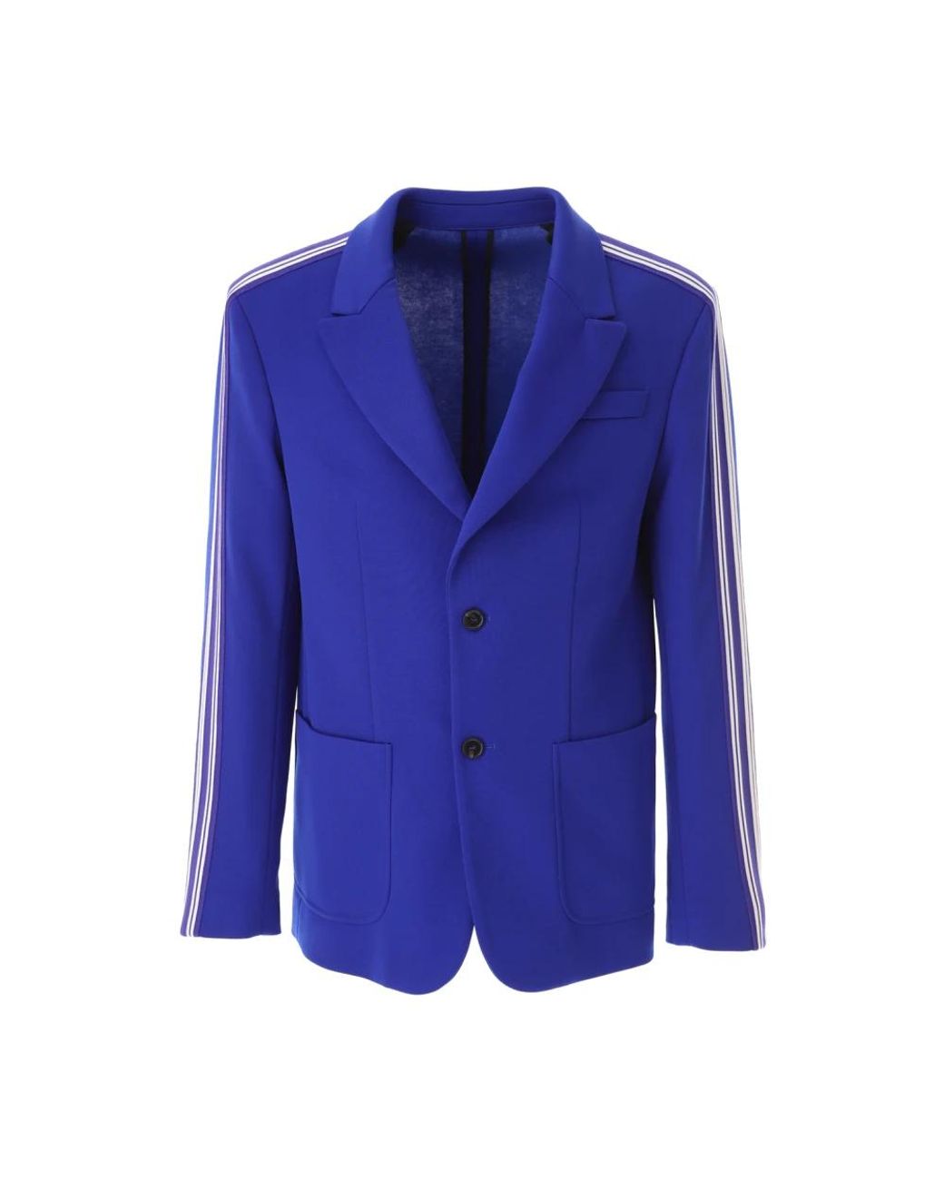 MSGM Jassen ,Blauw ,Katoen Stripes Jacket in het Blue voor heren