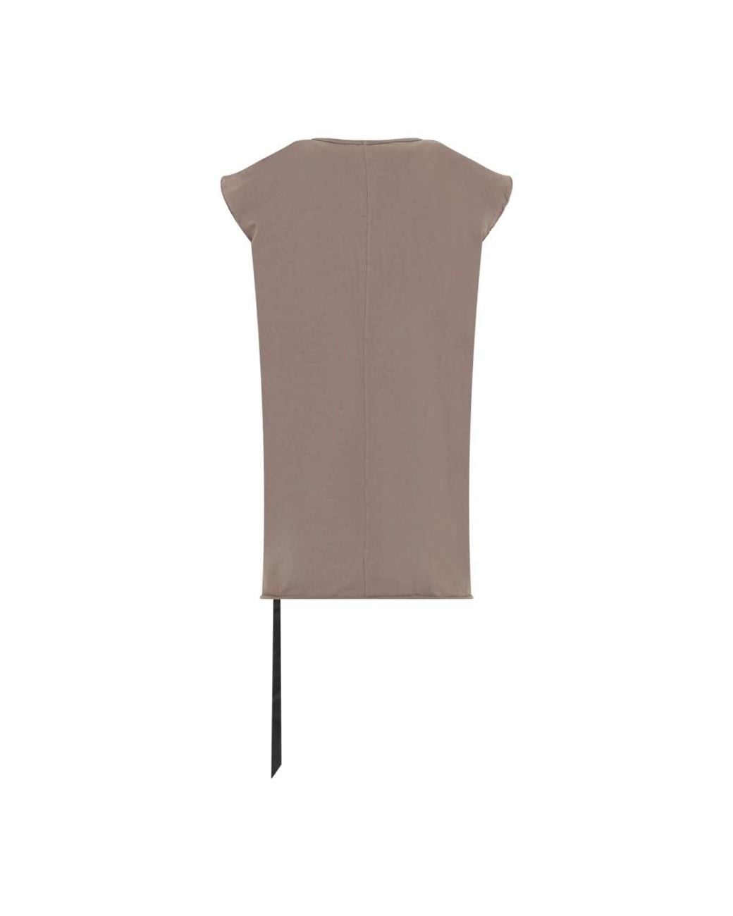 Rick Owens Brown Sleeveless Tops for men
