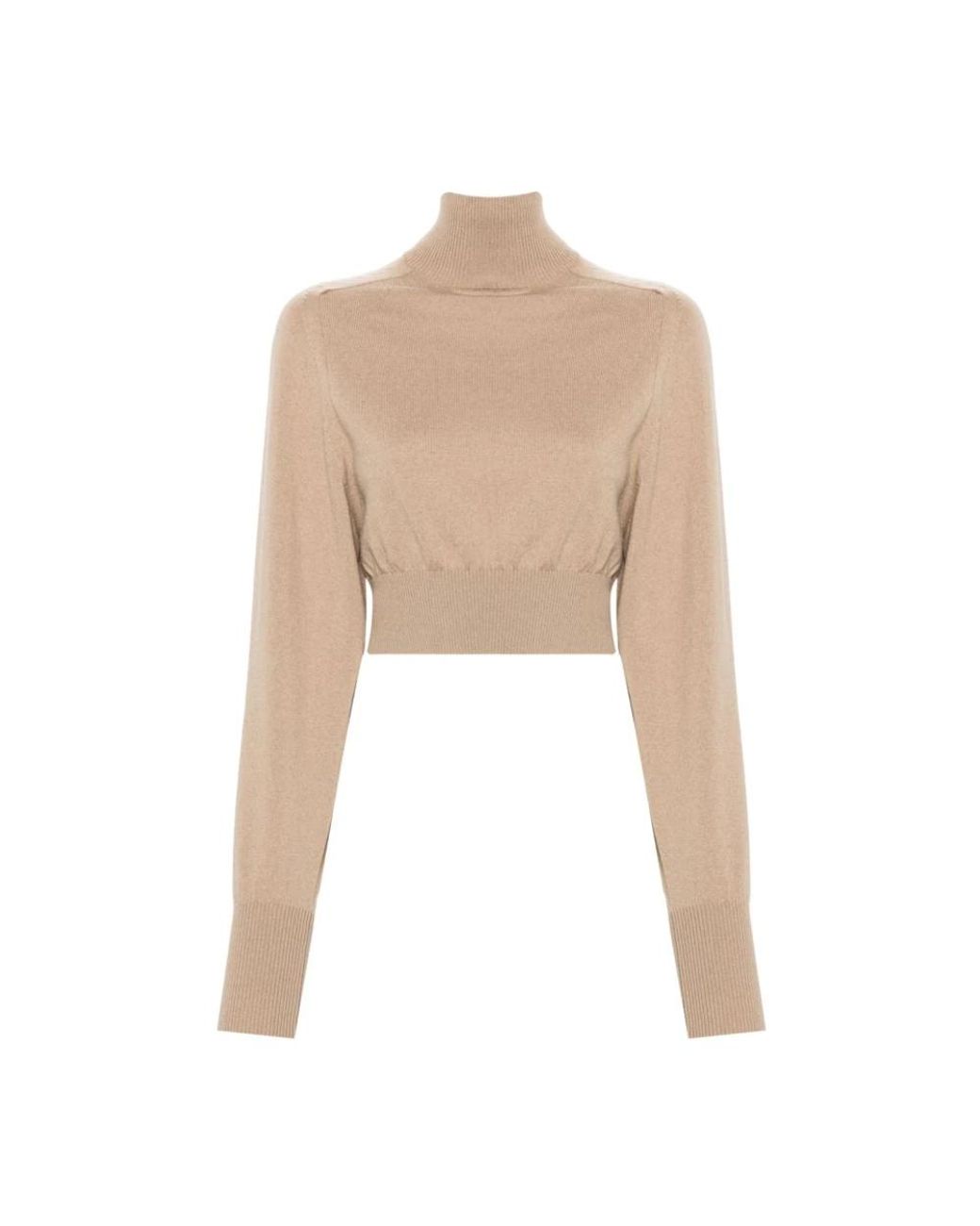 Sportmax Natural Turtlenecks