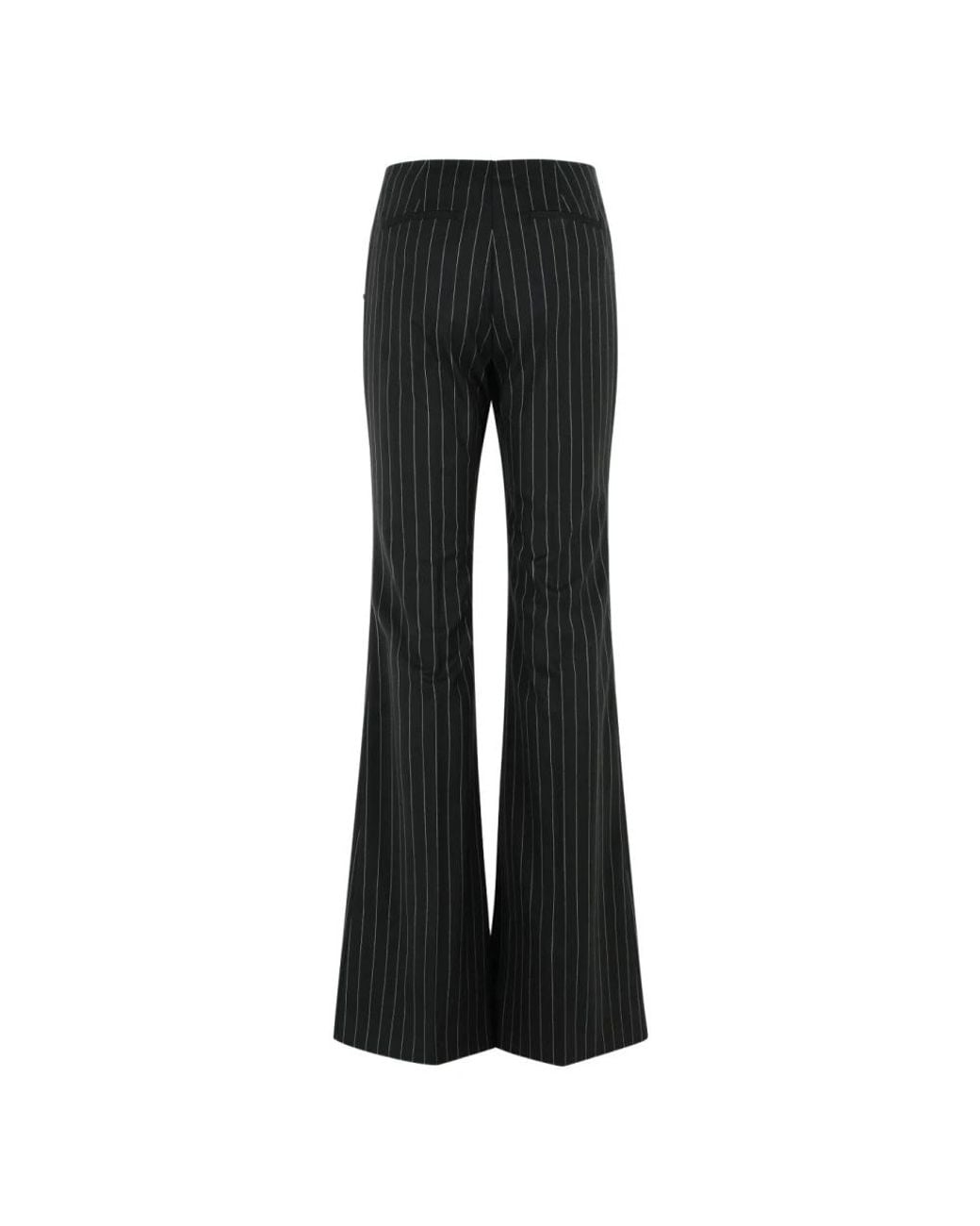 Sportmax Black Wide Trousers