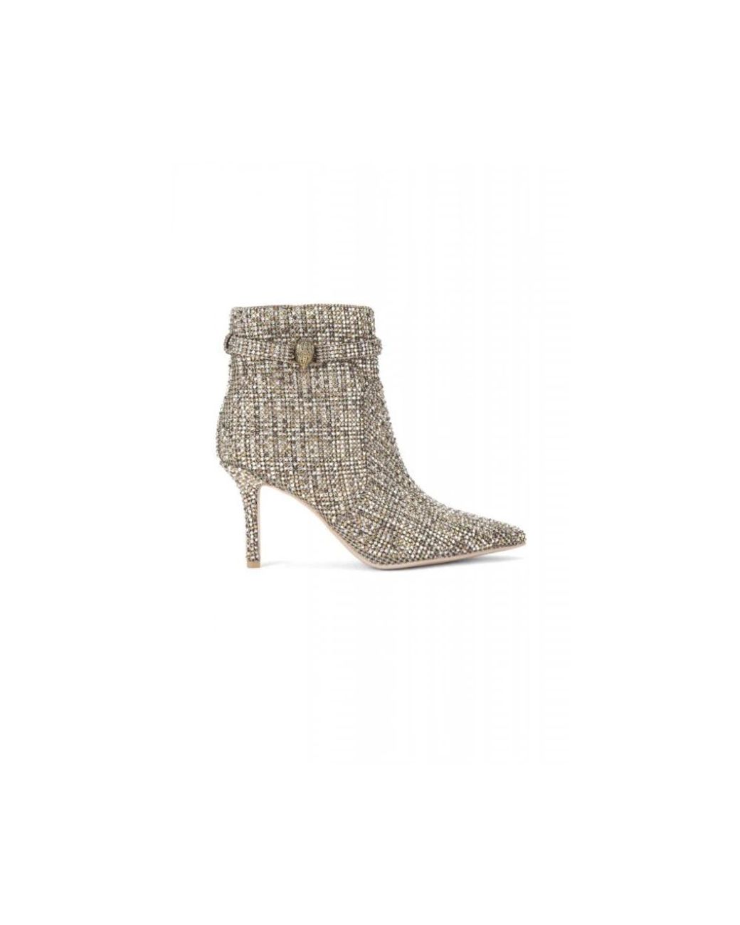 Kurt Geiger Gray Heeled Boots