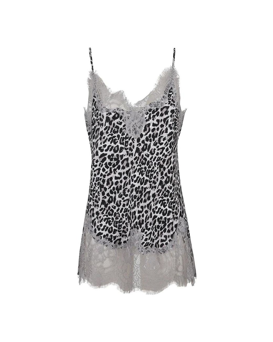 Gold Hawk Tops ,Veelkleurig ,Katoen Sleeveless Top in het Gray