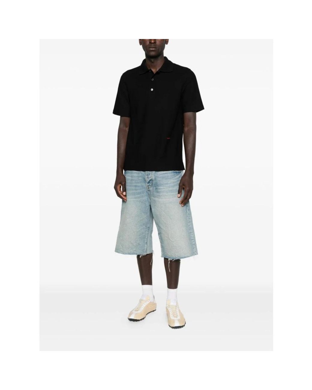 Polo Shirts Lanvin de hombre de color Black