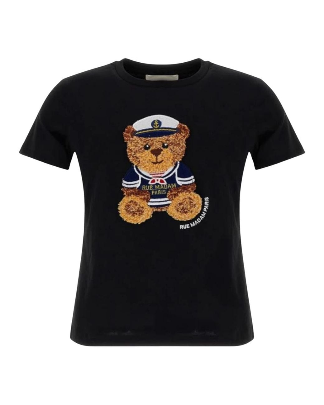 Rue Madam Black T-Shirts