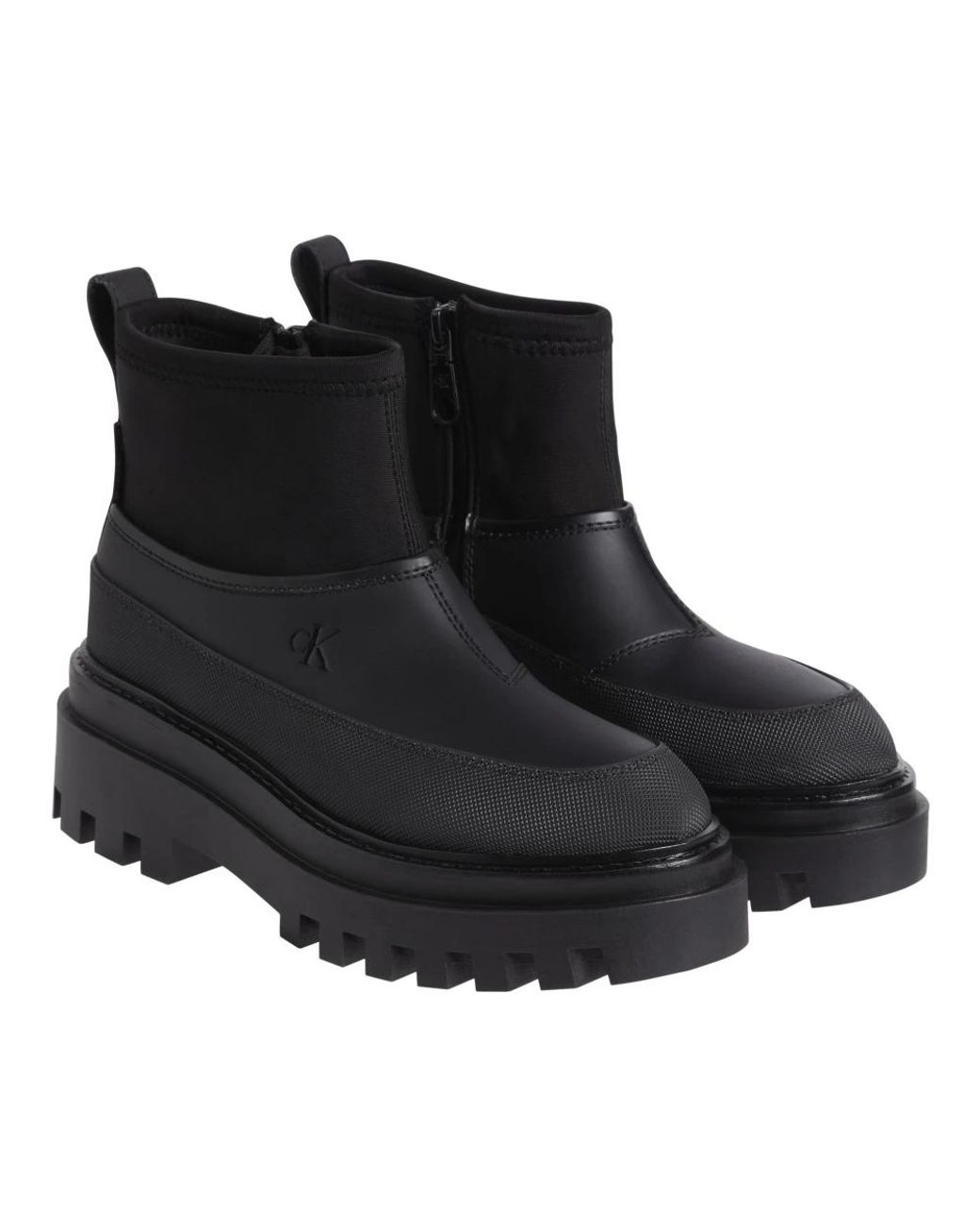 Calvin Klein Black Ankle Boots