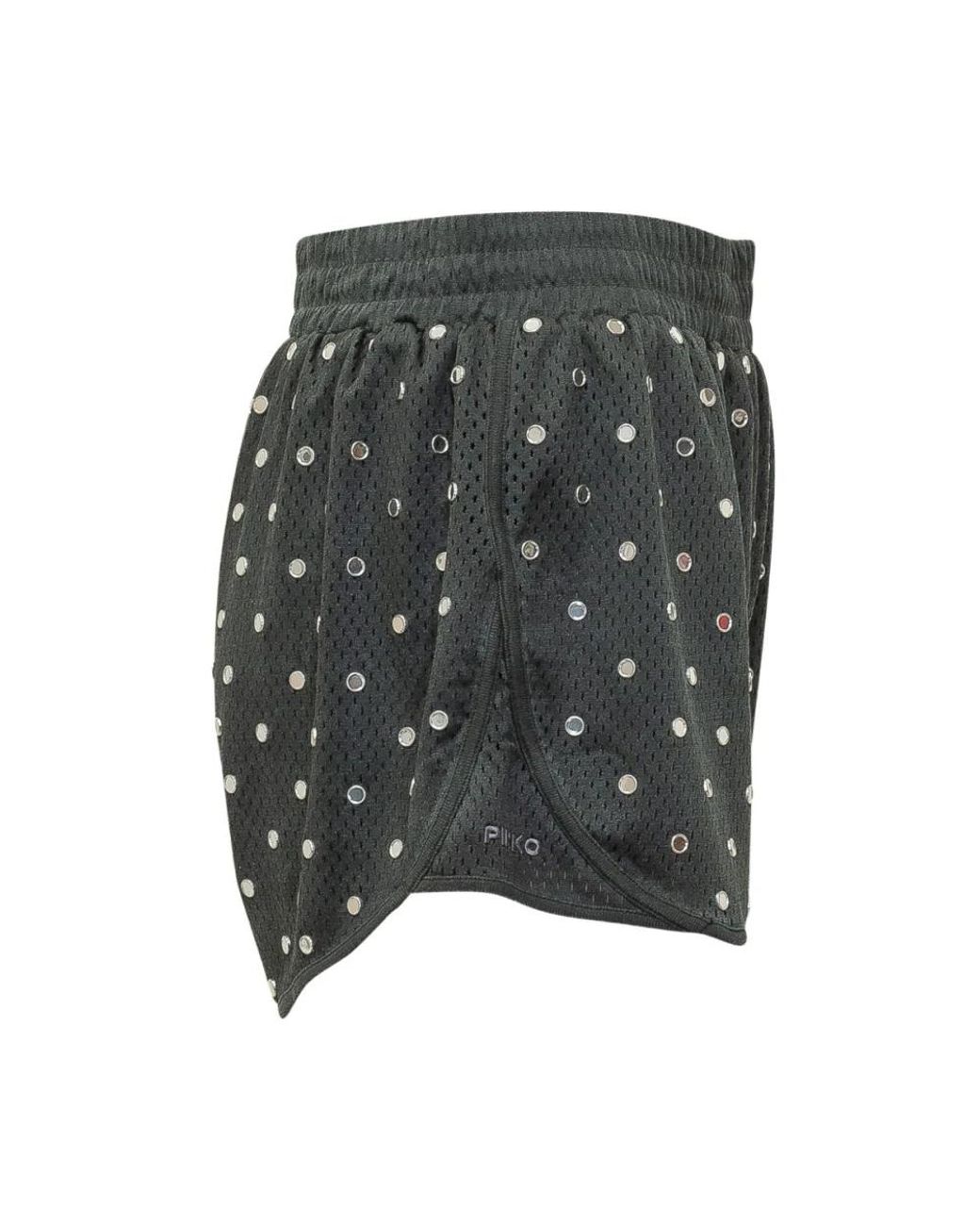 Pinko Gray Short Shorts
