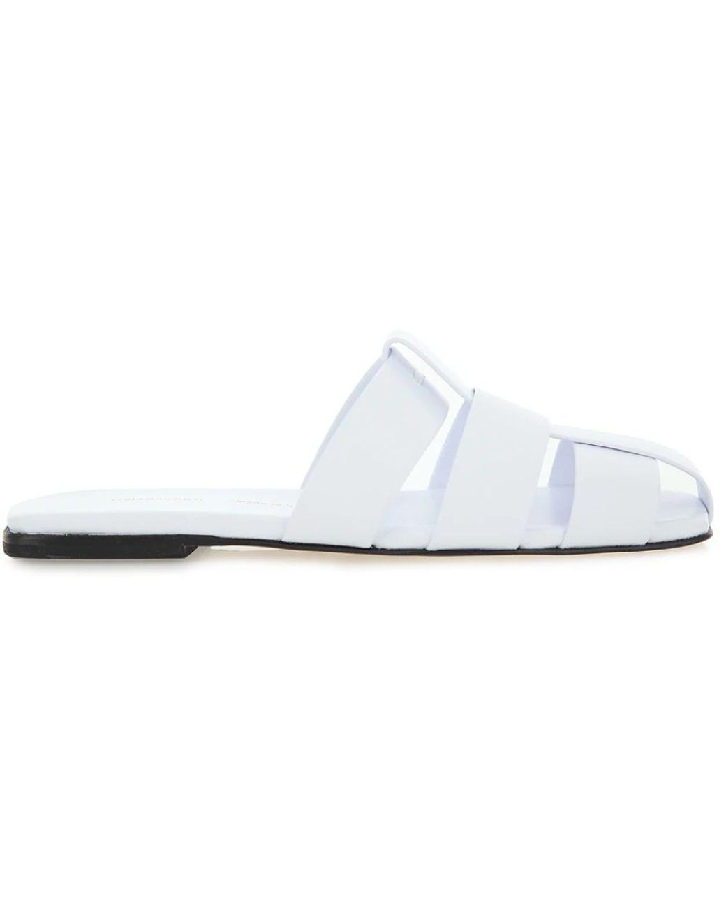Liviana Conti White Mules