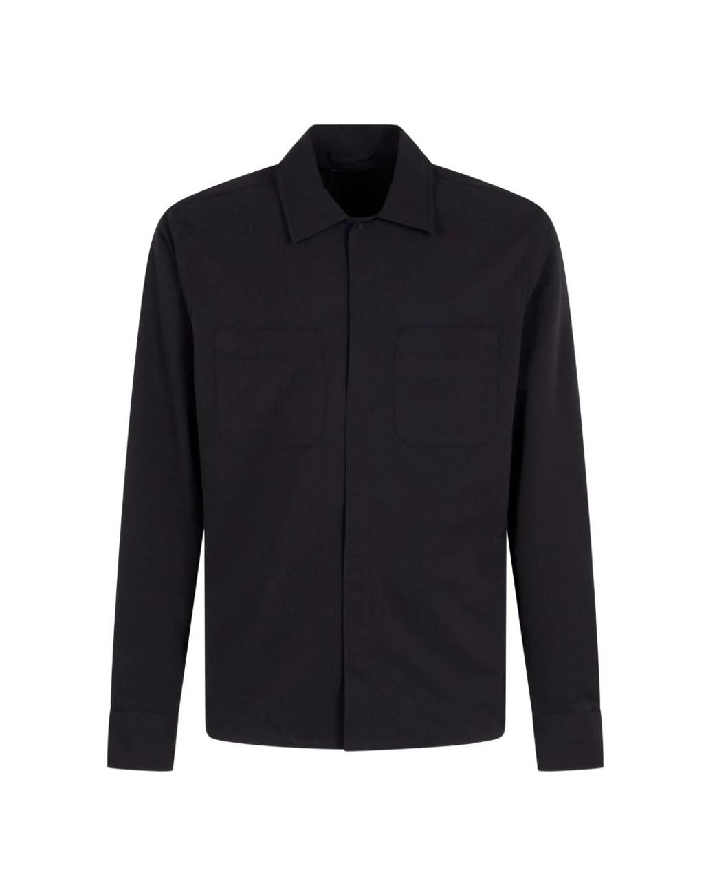 Herno Blue Casual Shirts for men