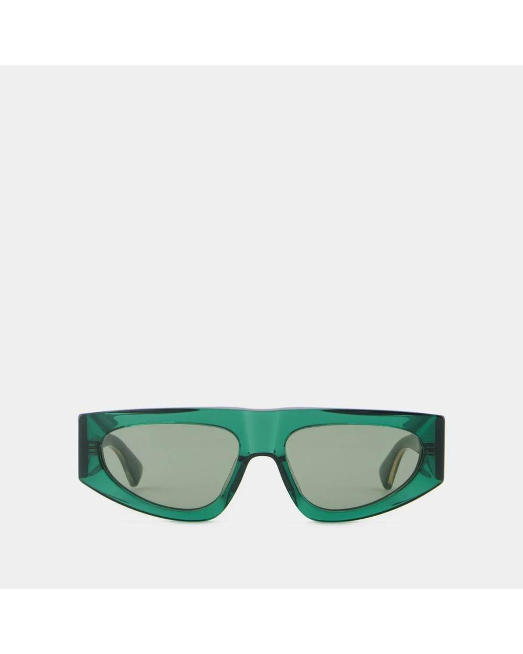 Bottega Veneta Green Sunglasses