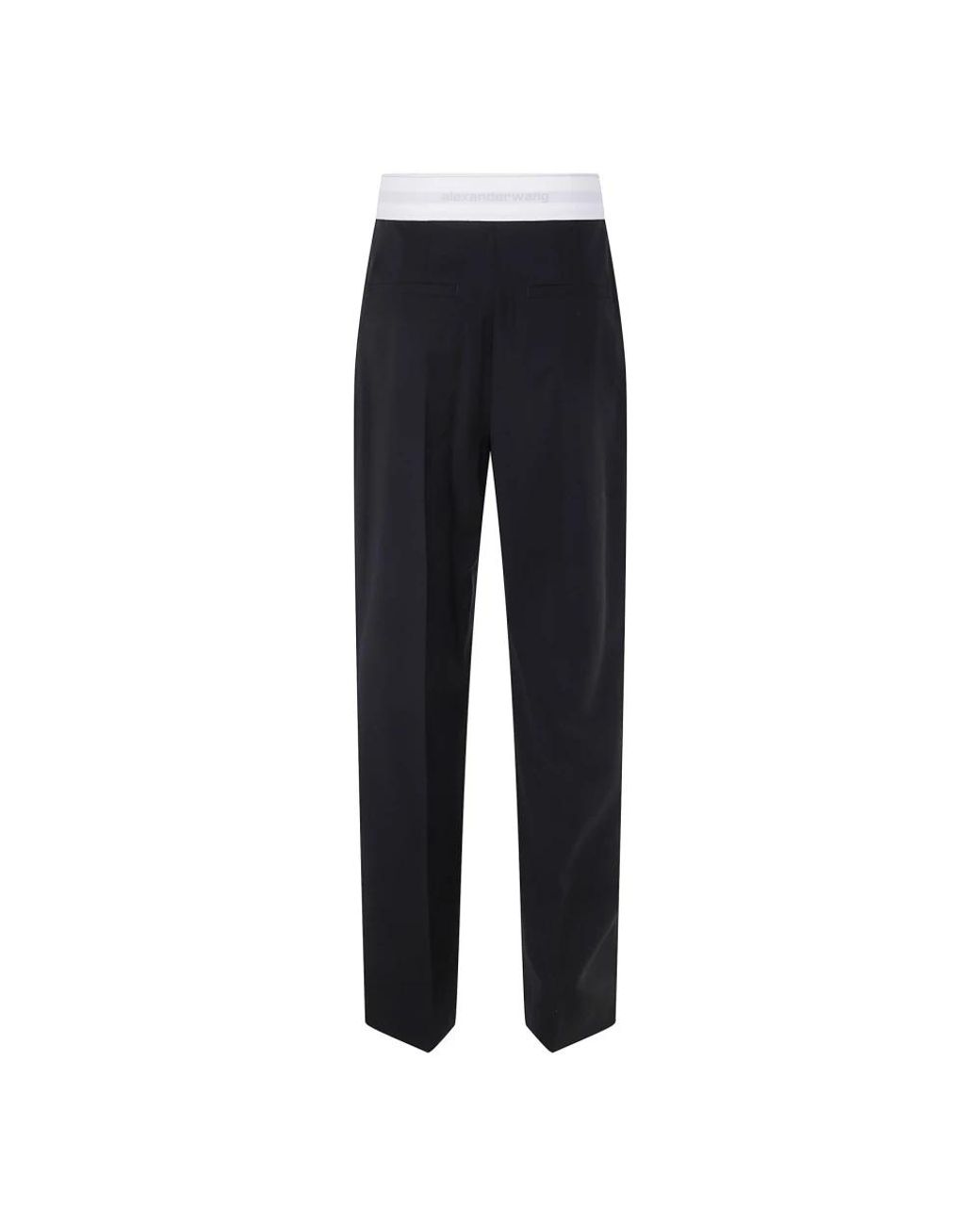 Alexander Wang Black Wide Trousers