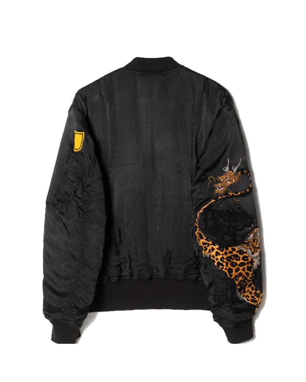 Maharishi Black Bomber Jackets for men