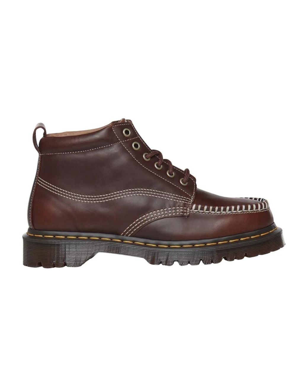 Dr. Martens Brown Lace-Up Boots for men