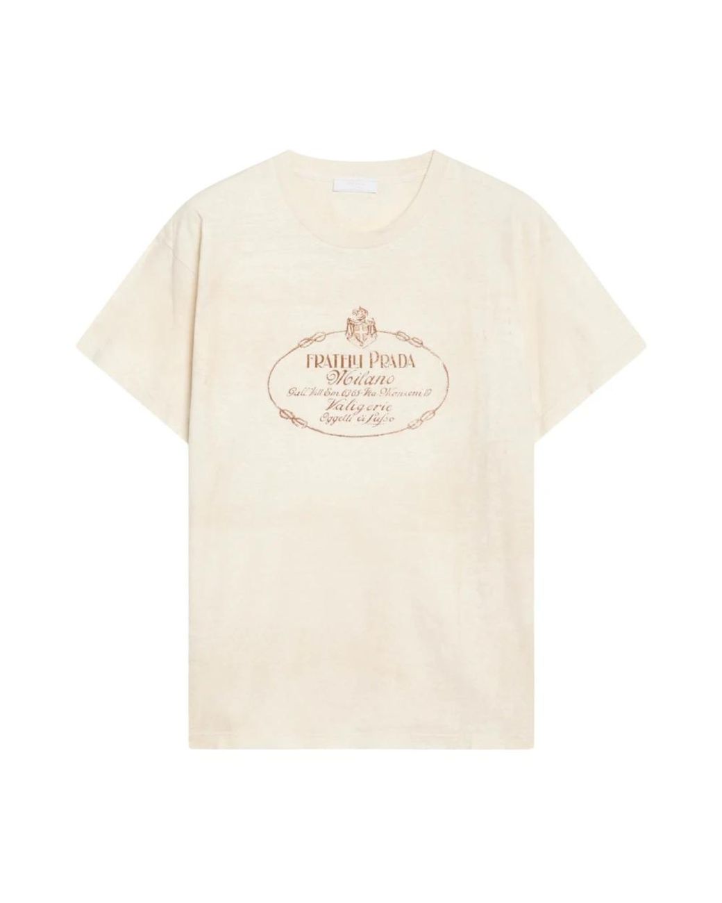 Prada White T-Shirts