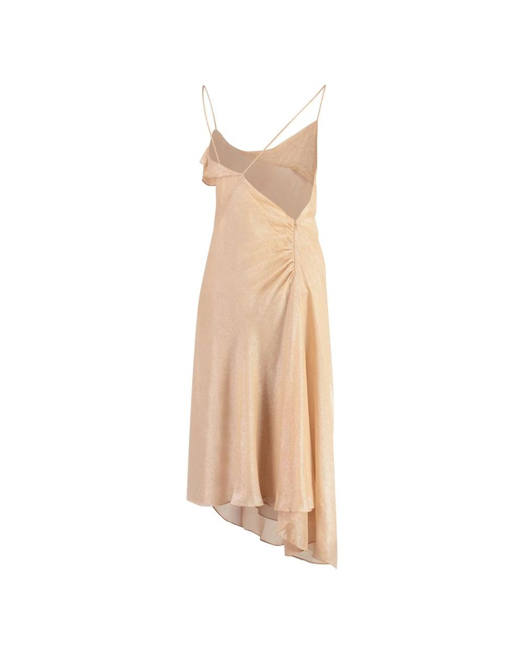 Victoria Beckham Natural Midi Dresses