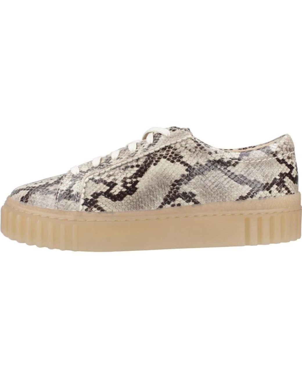 Sneakers di Clarks in Natural