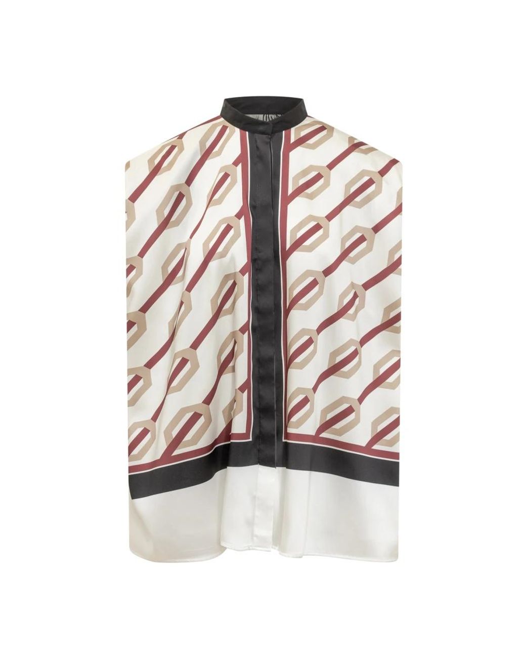 Calcaterra White Sleeveless Tops