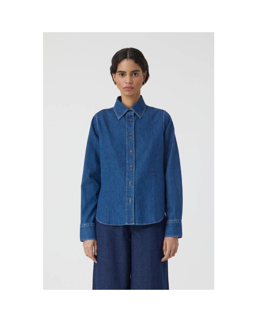 Closed Blue Shirts