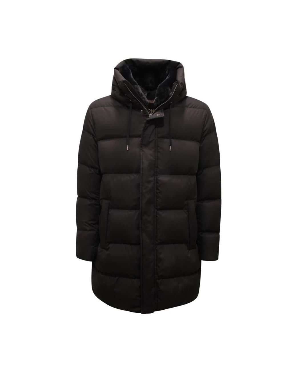 Herno Black Down Jackets for men
